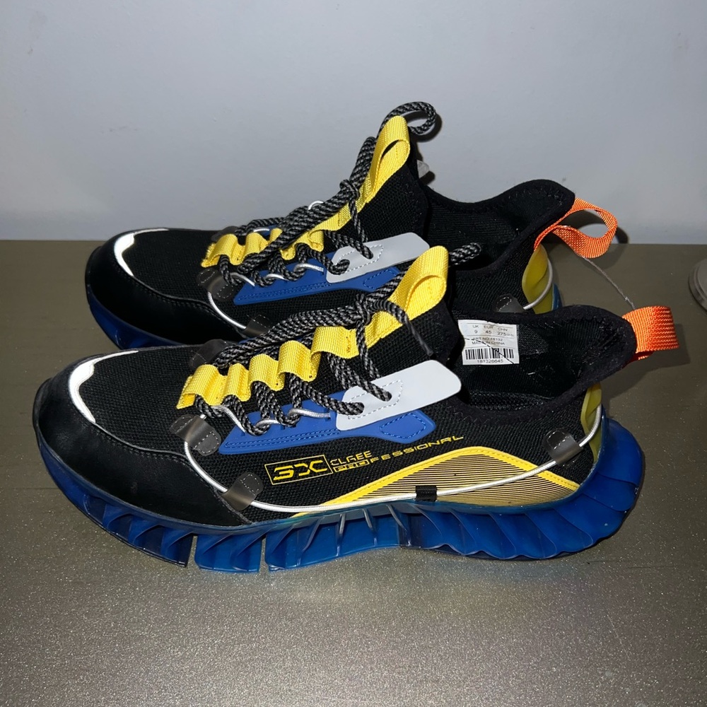 New Black and Yellow Sneakers